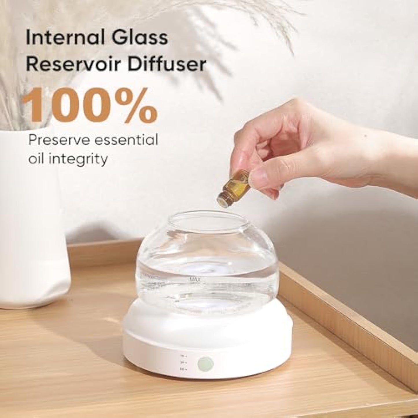 Quiet Glass Aroma Diffuser