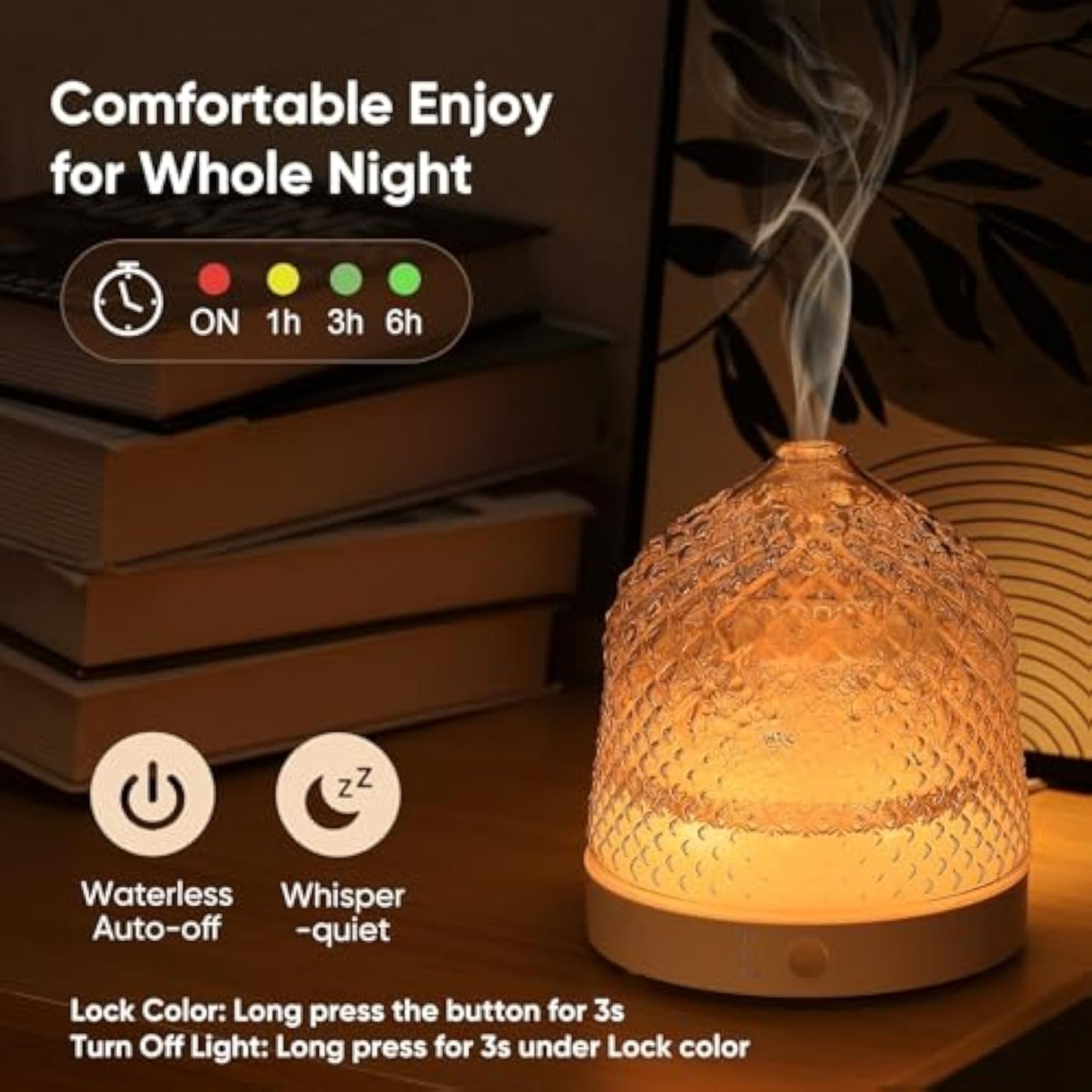 Quiet Glass Aroma Diffuser